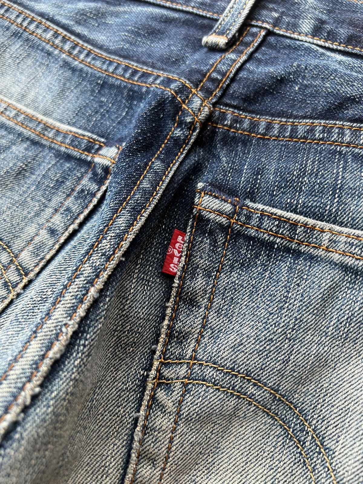 Levi's Vintage 90’s Levis 502 Distressed Mud Wash Jean Size US 30 / EU 46 - 22 Thumbnail