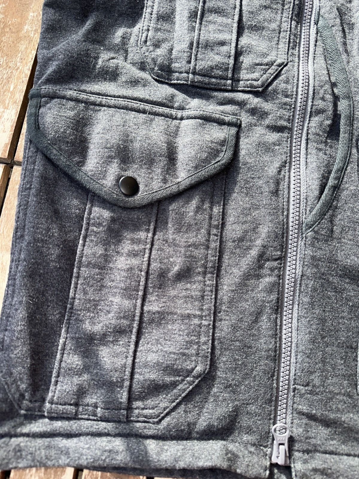 Beams Japan Beams Multi-Pocket Utility Vest – Grey (Size S) Size US S / EU 44-46 / 1 - 2 Thumbnail