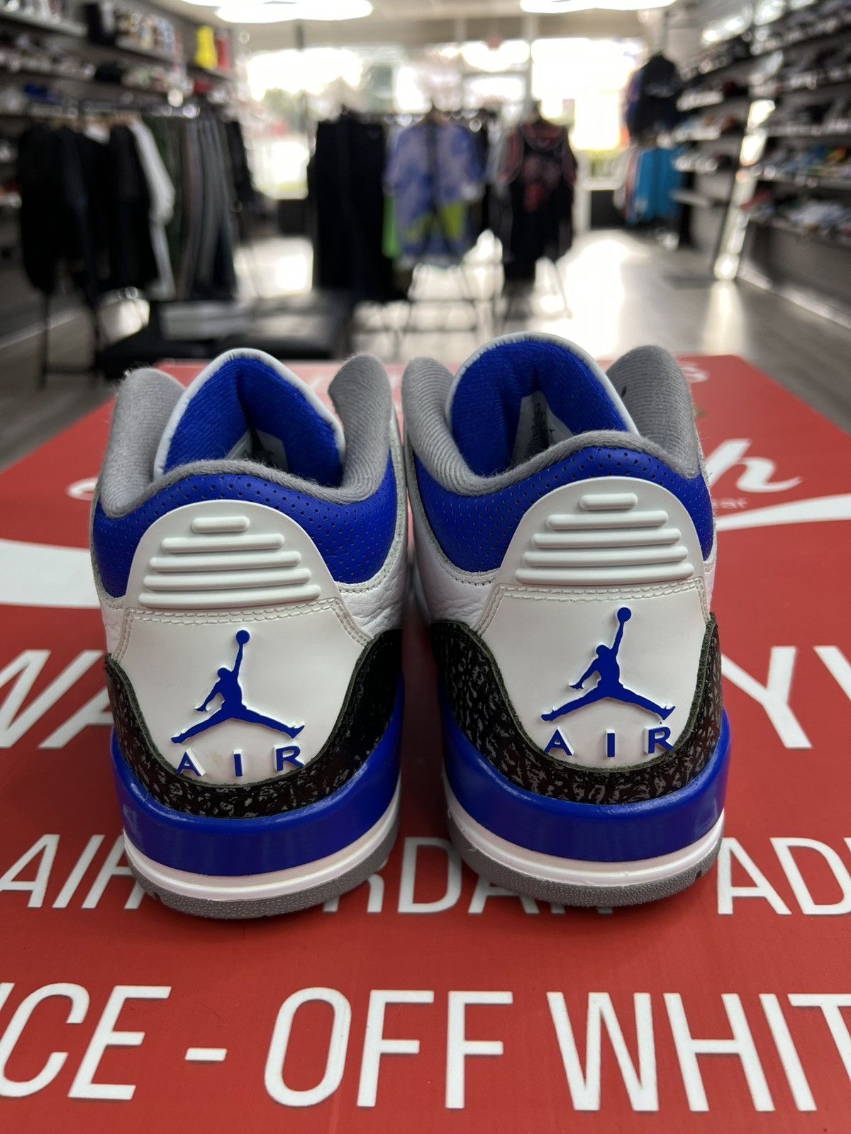 Jordan Brand Air Jordan 3 Retro Racer Blue Size 8.5 (CT8532-145) Size US 8.5 / EU 41-42 - 5 Thumbnail