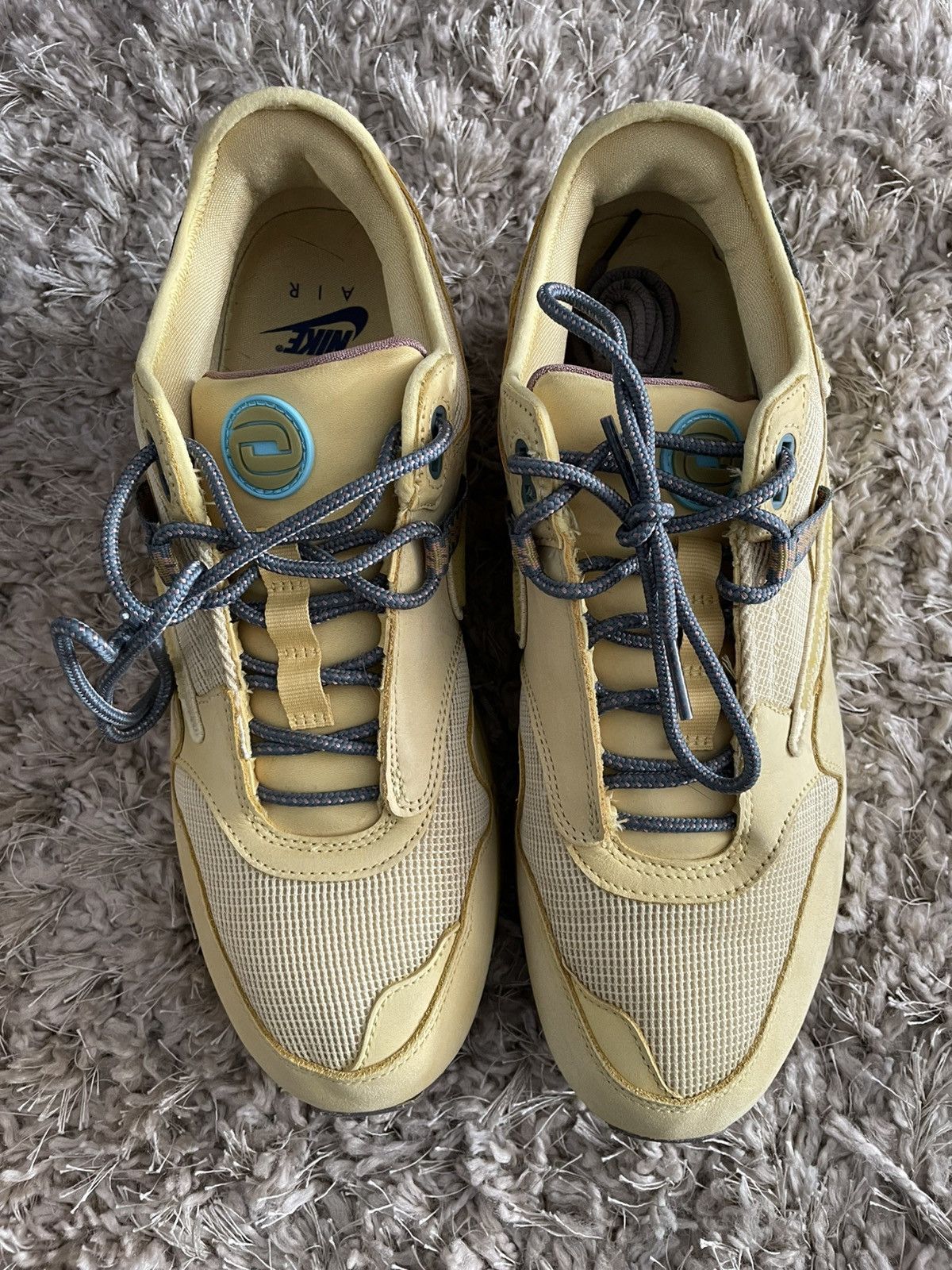 Nike × Travis Scott Air Max 1 x Travis Scott Saturn Gold Size US 11.5 / EU 44-45 - 5 Thumbnail