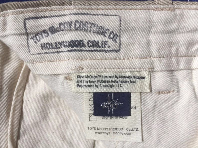 The Real McCoy's The Real McCoys Size34 S Great Escape Khaki Chino Pants, Lo Size US 27 - 9 Thumbnail