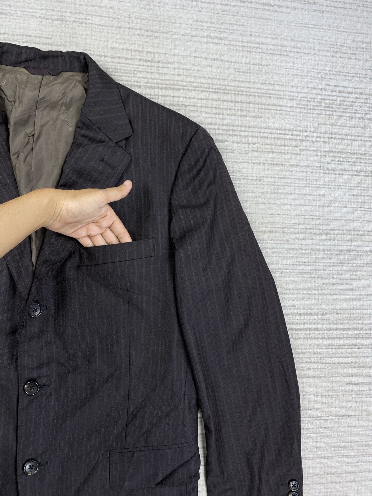 Loro Piana × Vintage Vintage D’urban X Loro Piana Striped Blazer Jacket Size US M / EU 48-50 / 2 - 8 Thumbnail