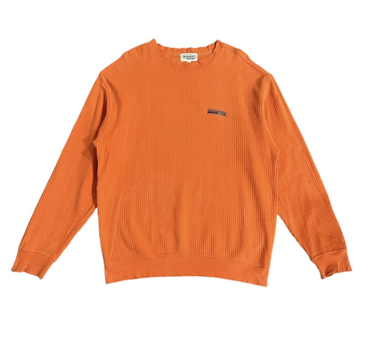 Missoni × Vintage Vintage Missoni Embroidery Logo Sweatshirt Size US XL / EU 56 / 4 - 2 Thumbnail