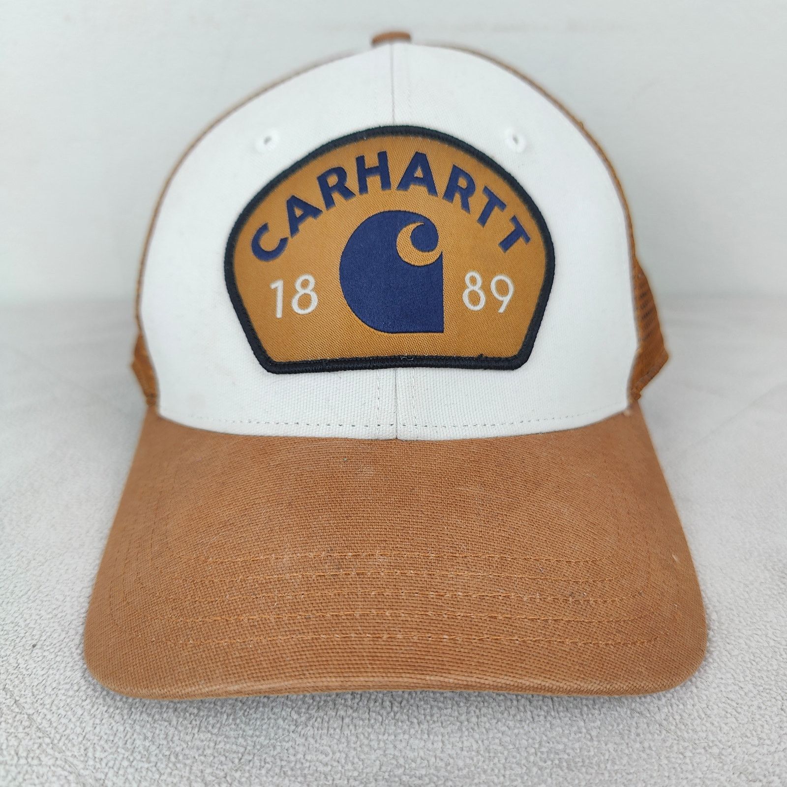 Carhartt Carhartt 1889 Retro Logo Baseball Cap Black Mesh Back Size ONE SIZE - 1 Thumbnail