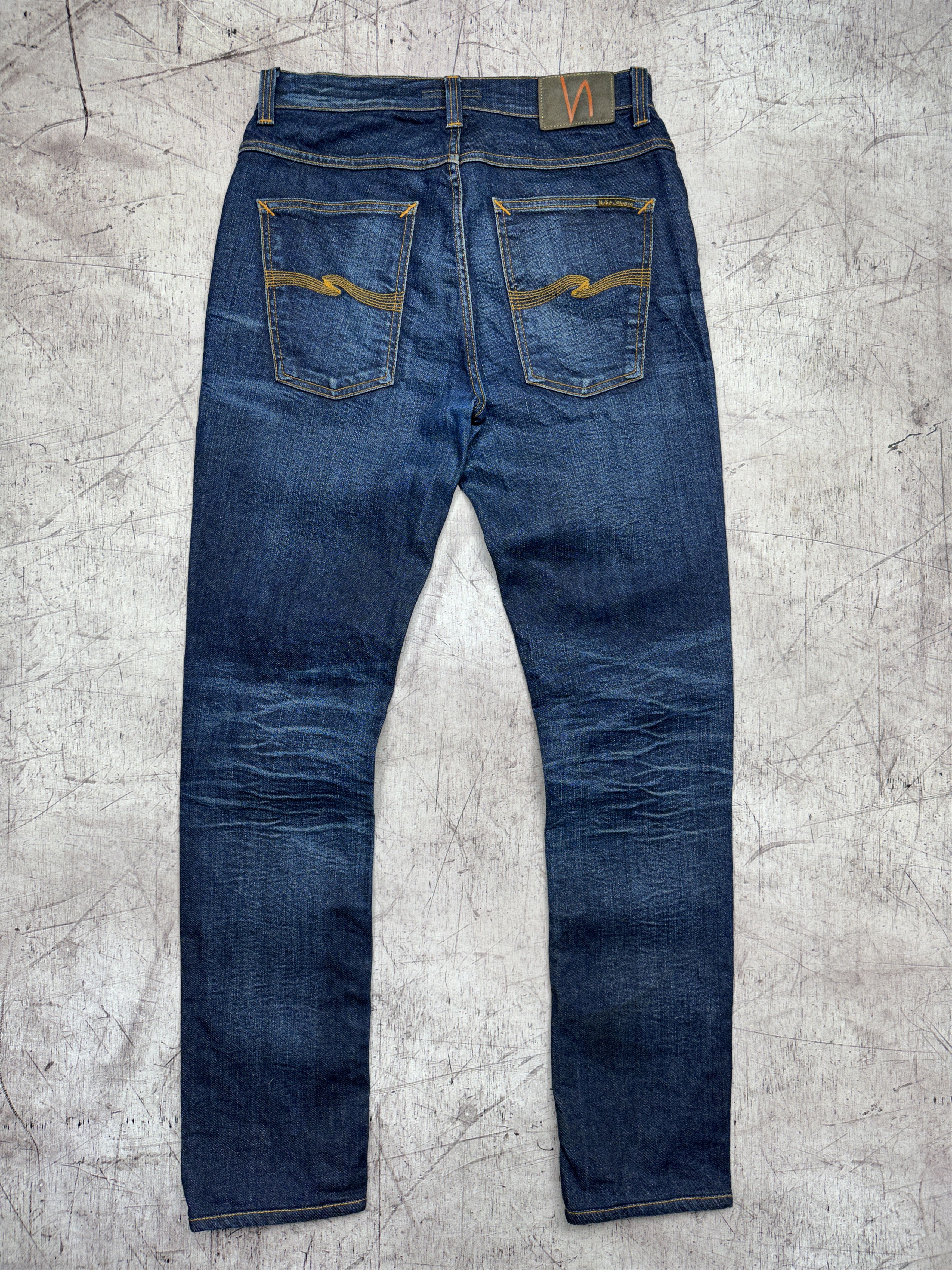 Nudie Jeans Nudie Jeans Mens Grim Tim Denim Pants Size US 34 / EU 50 - 1 Thumbnail
