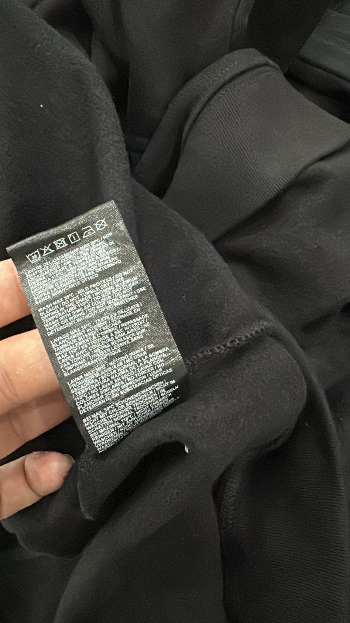 Raf Simons CC000021 Knot Hoodie in Black Size US L / EU 52-54 / 3 - 10 Thumbnail