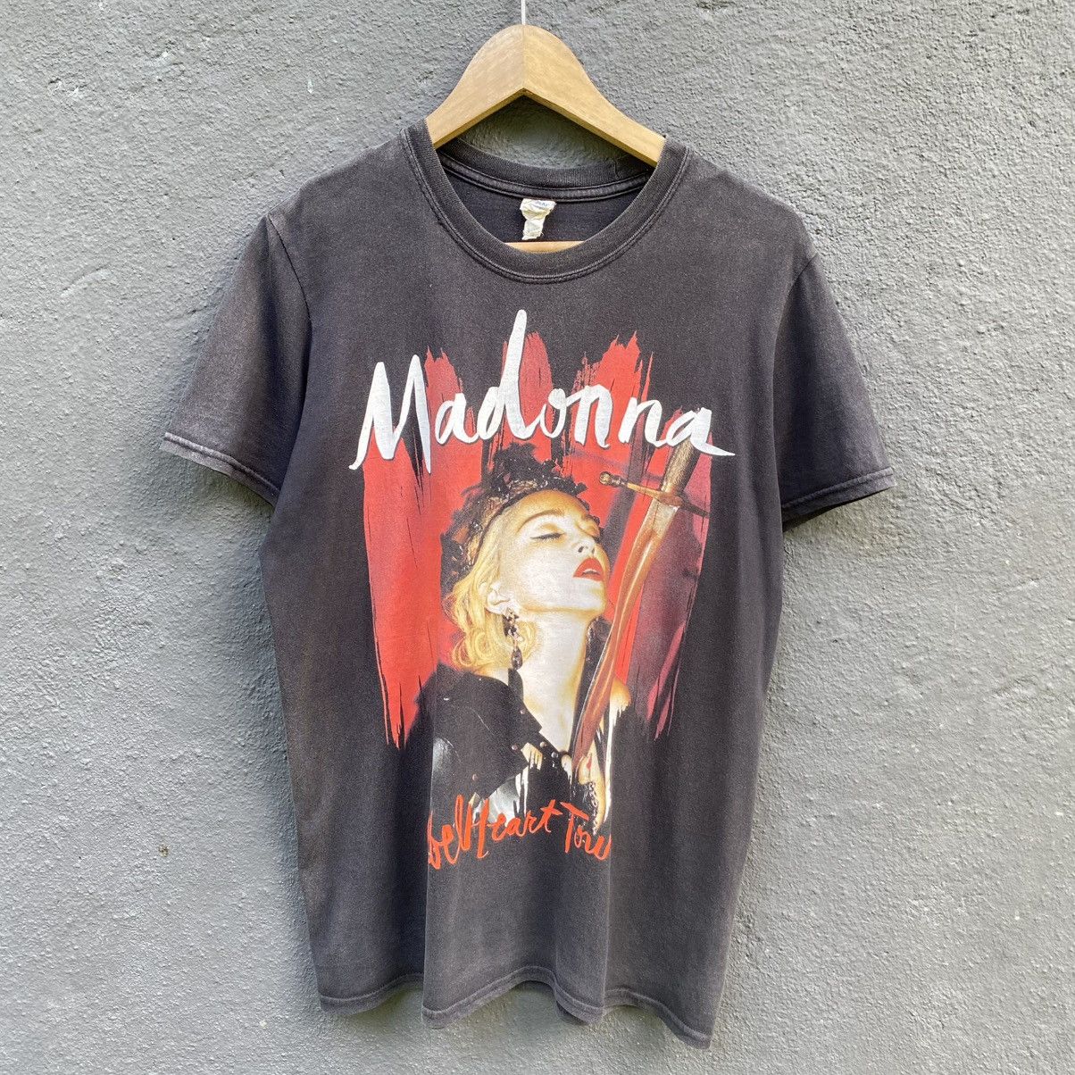 Band Tees vintage 1990 madonna justify my love t shirt | Grailed
