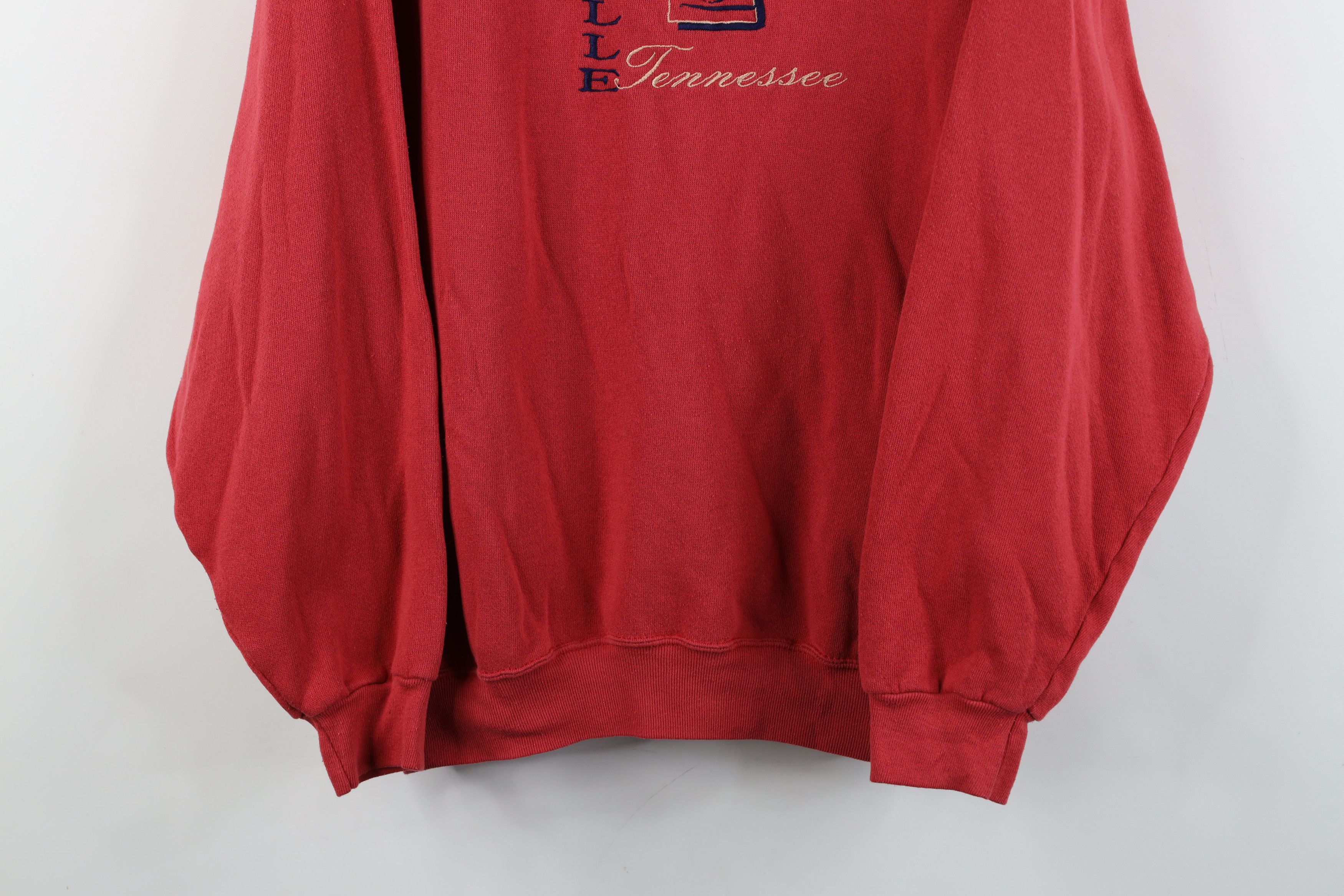 Vintage Vintage 90s Streetwear Country Nashville Sweatshirt USA Size L / US 10 / IT 46 - 3 Thumbnail