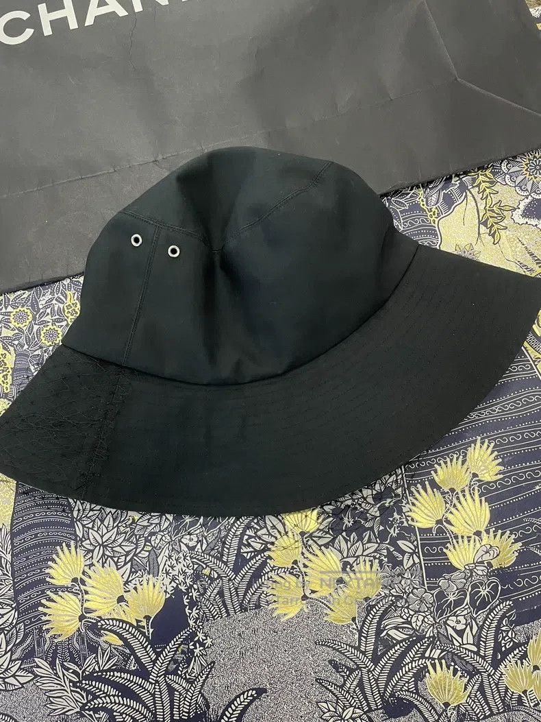 Dior Dior Size59 Black mesh fisherman's hat Size ONE SIZE - 3 Thumbnail