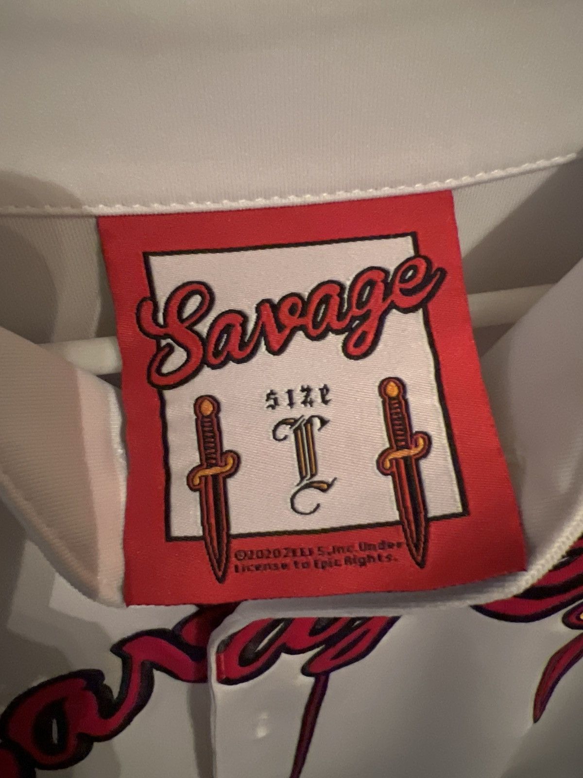 21 Savage 21 Savage baseball jersey Size US L / EU 52-54 / 3 - 3 Thumbnail