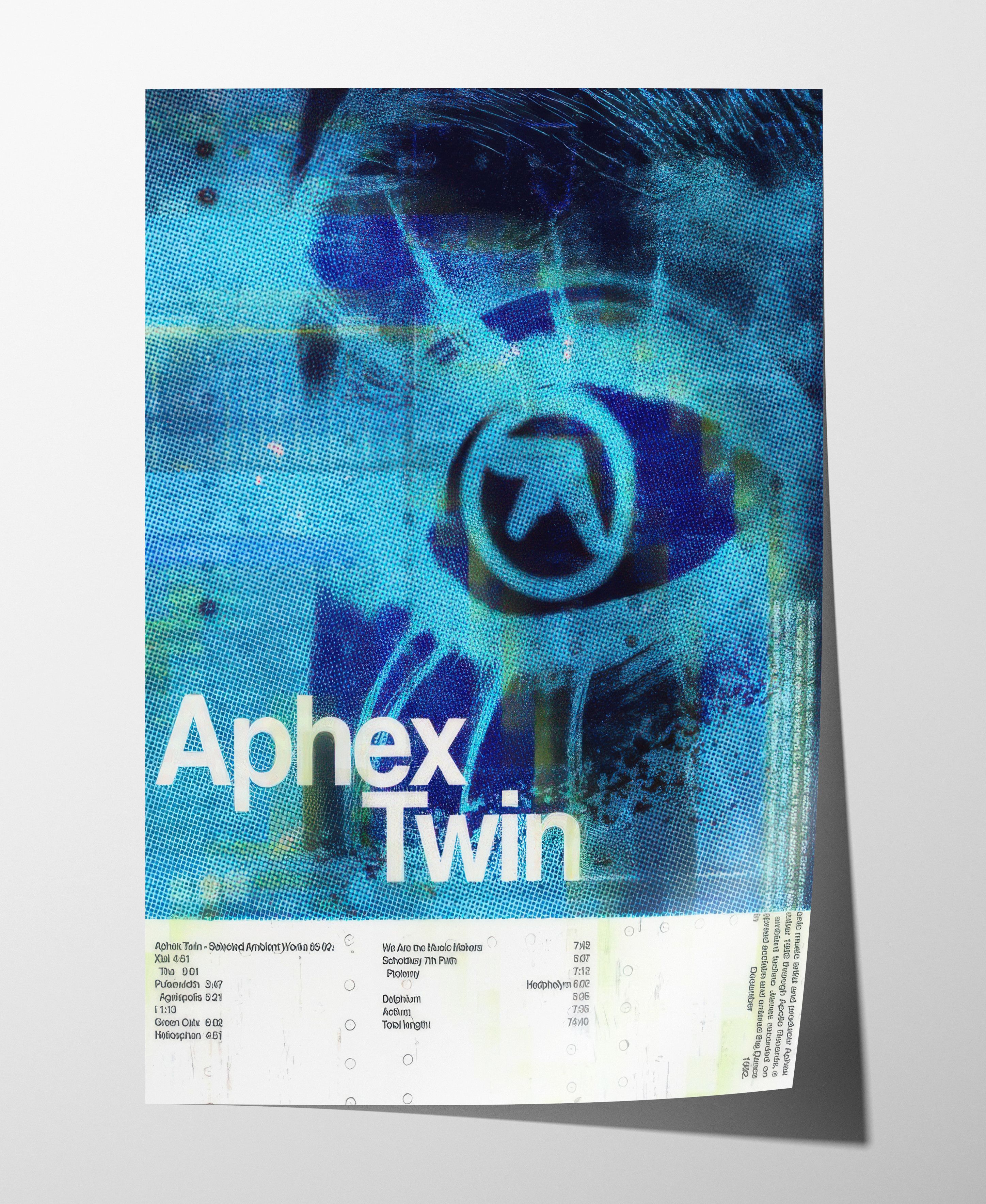 Band Tees Aphex Twin Poster Shirt Logo Tee Vintage Music Band Merch Size ONE SIZE - 1 Thumbnail