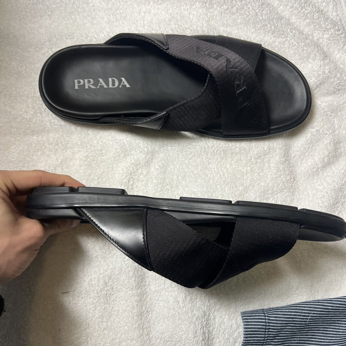 Prada Prada Crossover Sandals Size US 10 / EU 43 - 5 Thumbnail