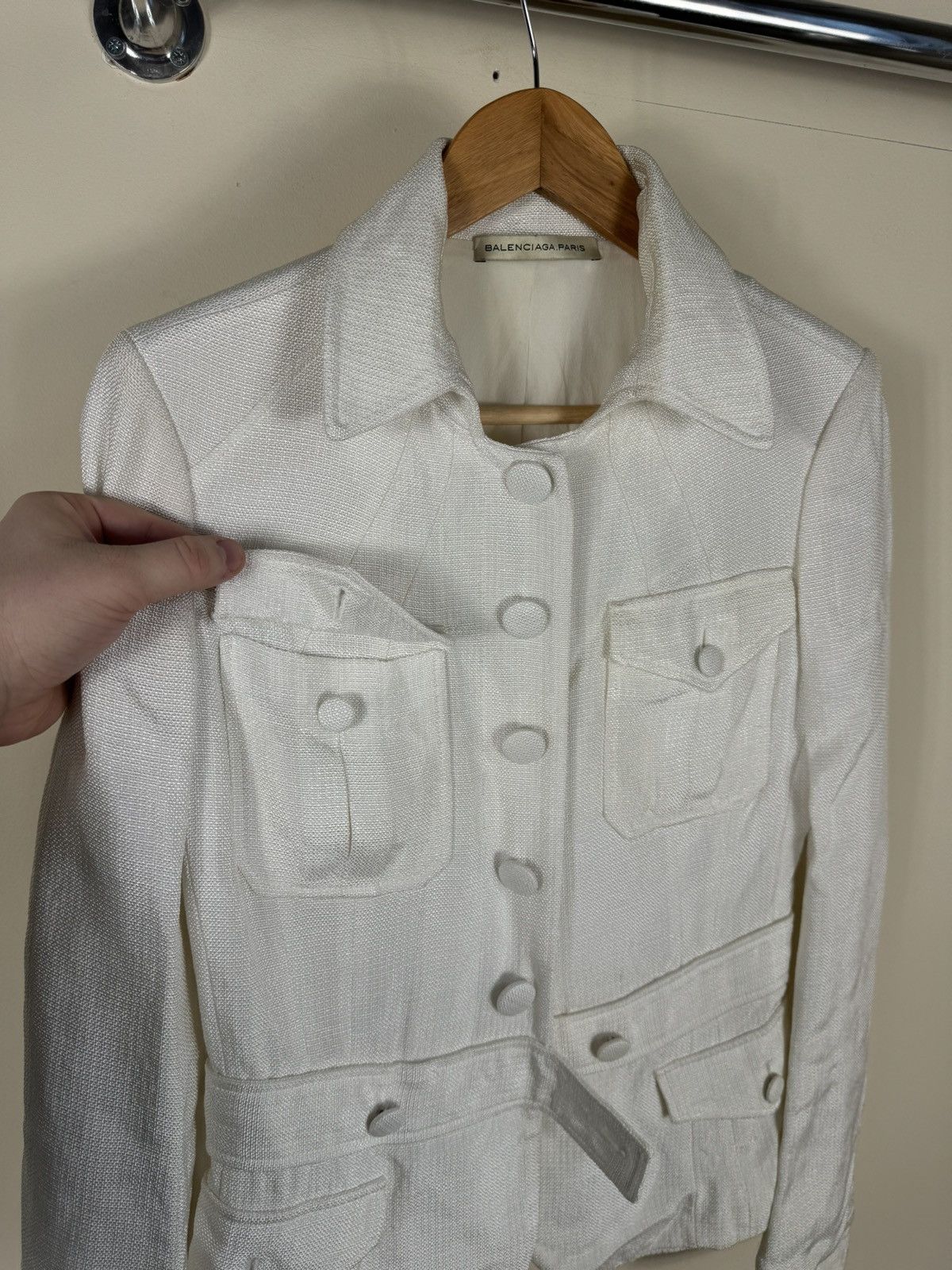 Balenciaga Balenciaga Paris Vintage Blazer Size S / US 4 / IT 40 - 9 Thumbnail