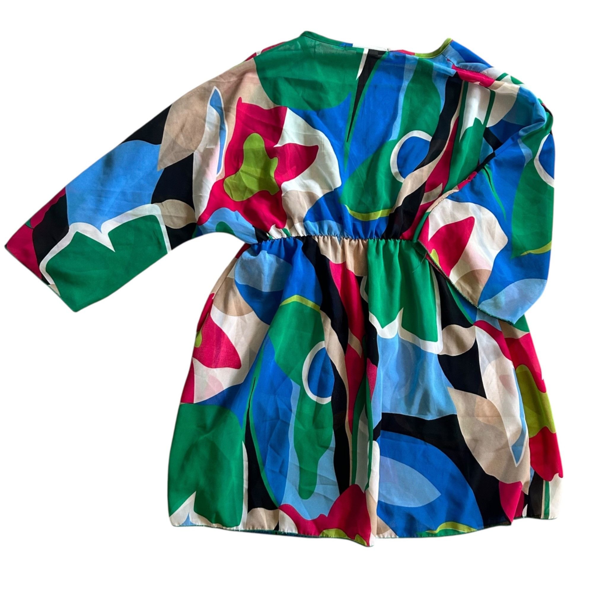 Vintage Vintage Daniel Benjamin Sheer Novelty Abstract Tunic Size L / US 10 / IT 46 - 4 Thumbnail