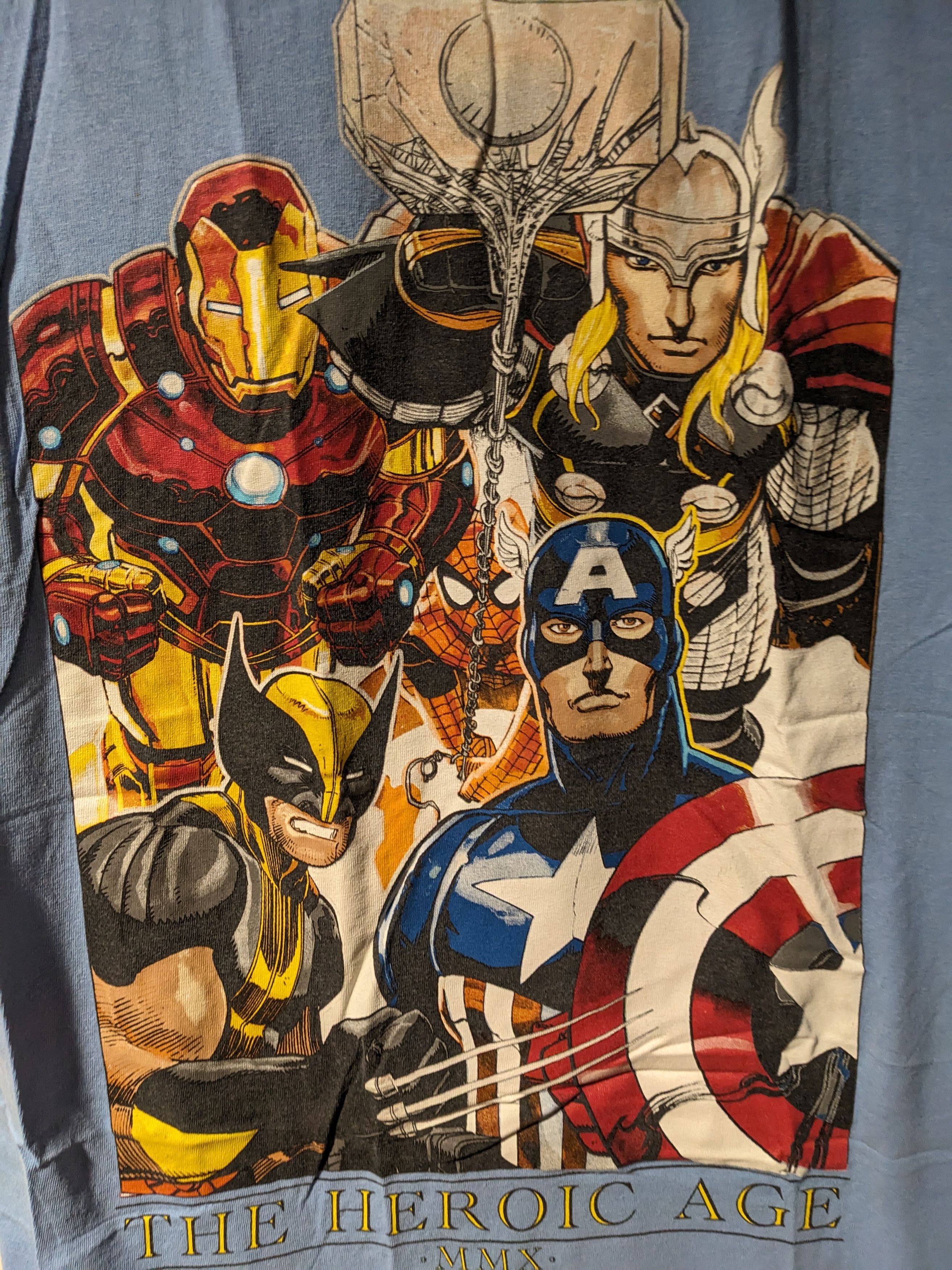 Marvel Comics × Vintage Vintage Y2K Marvel Mad Engine Avengers Wolverine T-Shirt Size US L / EU 52-54 / 3 - 2 Thumbnail