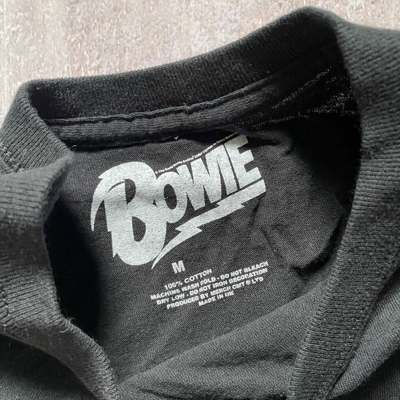 Band Tees VINTAGE Y2K BOWIE AMAZING FADED RARE T SHIRT SLEEVELESS 44 Size US M / EU 48-50 / 2 - 4 Thumbnail