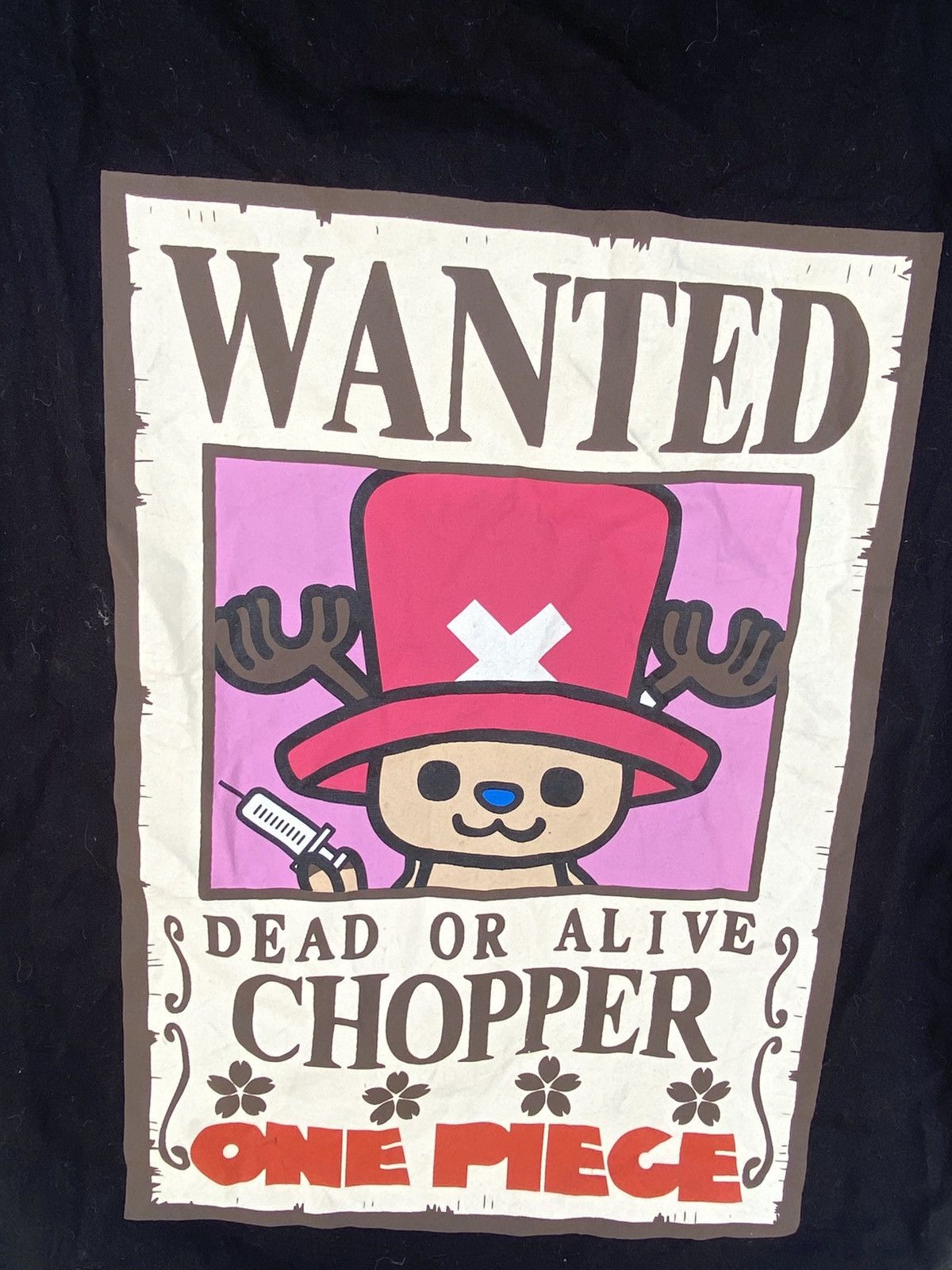 Other Vintage Black And Pink One Piece Wanted Poster Tote Bag Size ONE SIZE - 4 Thumbnail