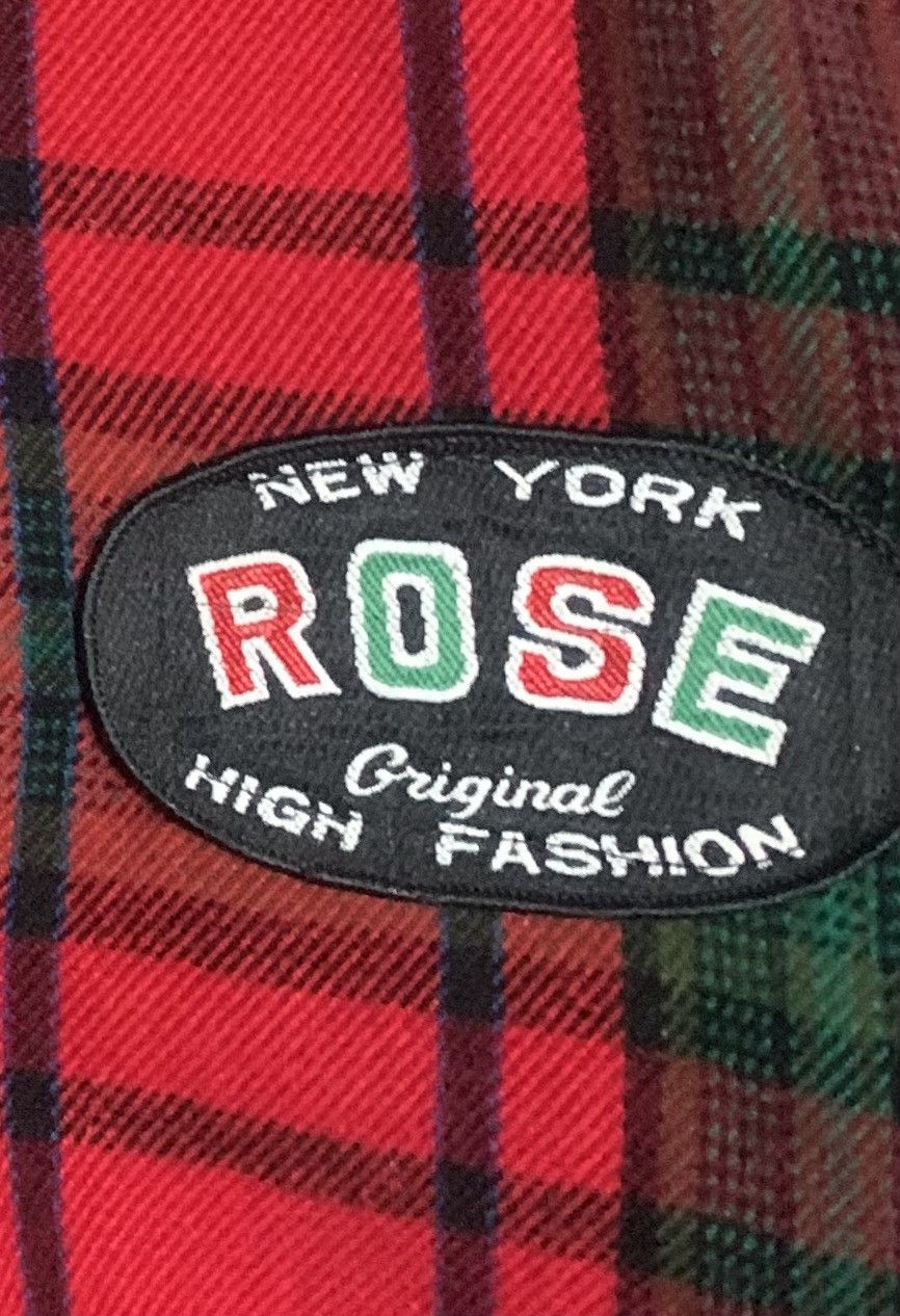 If Six Was Nine Vintage Japanese New York Rose Plaid Bomber Jacket Size US M / EU 48-50 / 2 - 4 Thumbnail