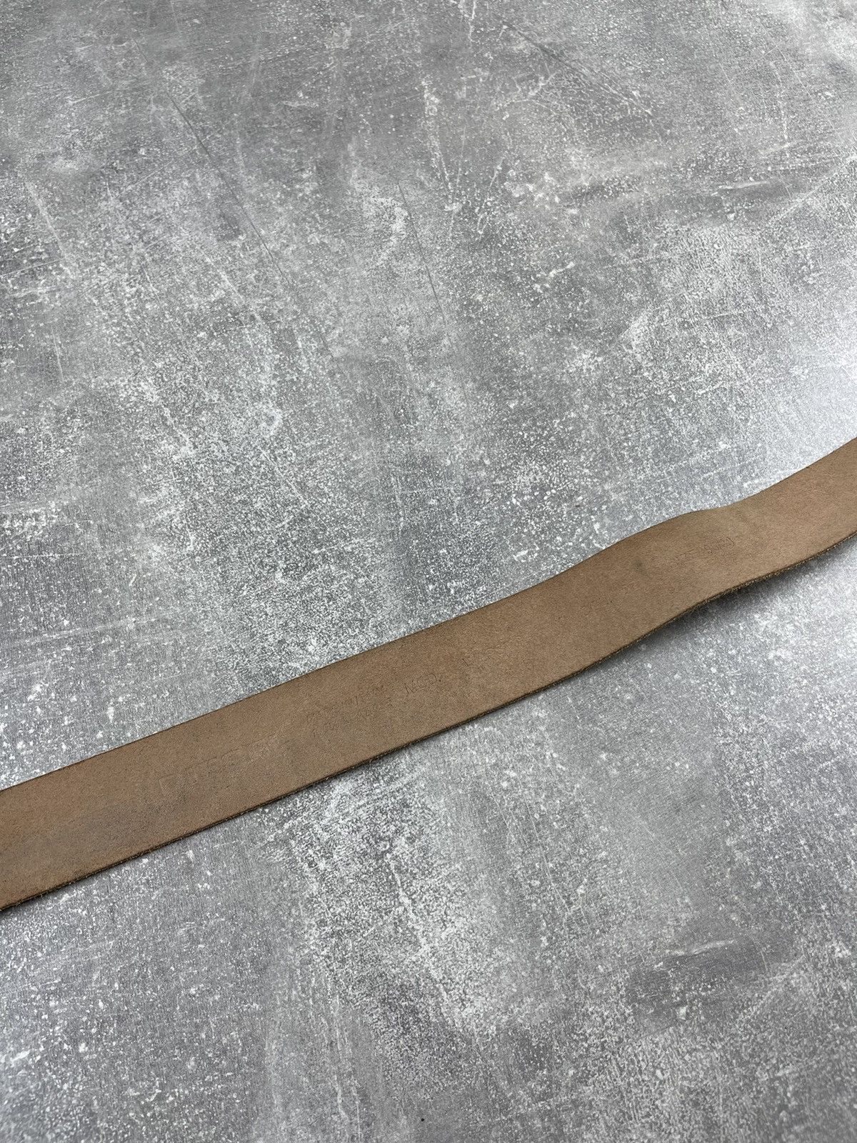 Diesel × Vintage Diesel Italy Y2K Brown Leather Belt with Black Buckle Logo Size ONE SIZE - 4 Thumbnail