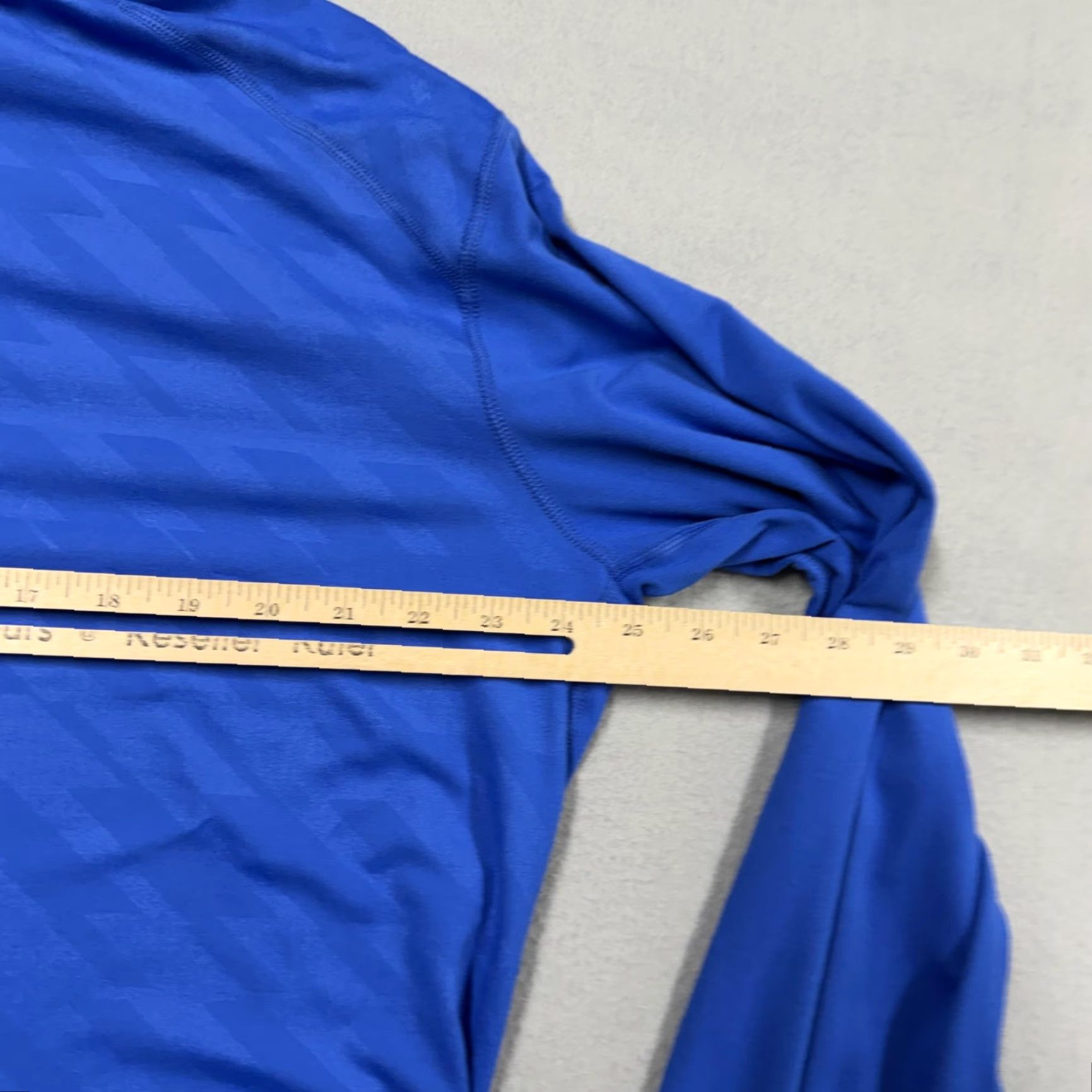 Nike Nike Pullover Mens XL Blue Dri-FIT 1/4 Zip Long Sleeve Running Top Size US XL / EU 56 / 4 - 6 Thumbnail