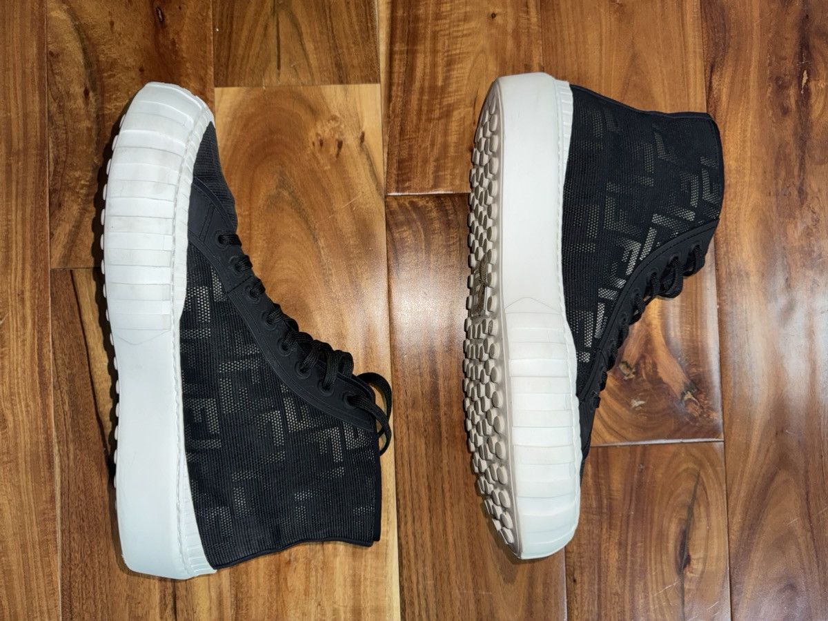 Fendi Fendi FF Monogram Zuca High top Sneakers Size US 10 / EU 43 - 3 Thumbnail