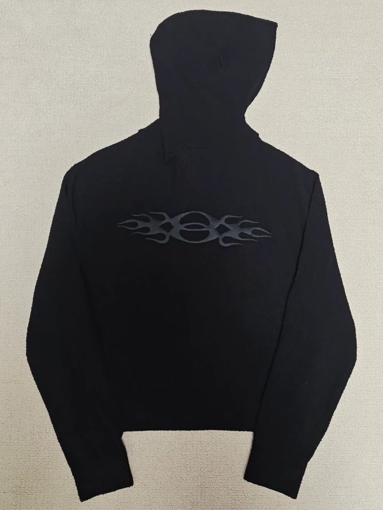 Balenciaga Balenciaga Flame loop Terry towel zipper hooded hoodie jac Size US L / EU 52-54 / 3 - 3 Thumbnail