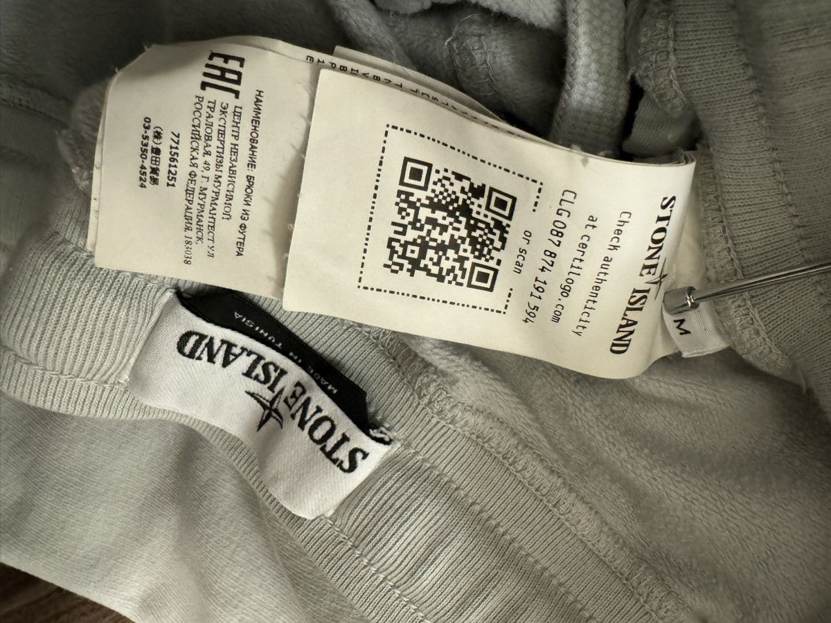 Stone Island Stone Island Cargo Joggers 'Pearl Grey' - 771561251 V0061 Size US 32 / EU 48 - 4 Thumbnail