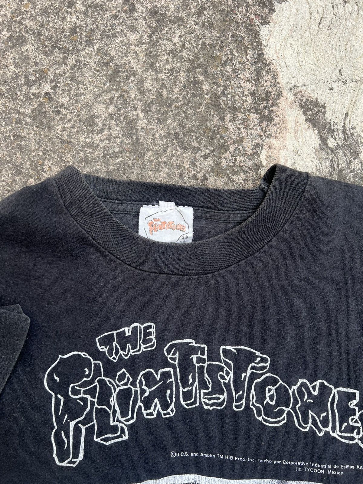 Vintage Vintage 1990s The Flintstones Tee Size US XXL / EU 58 / 5 - 3 Thumbnail