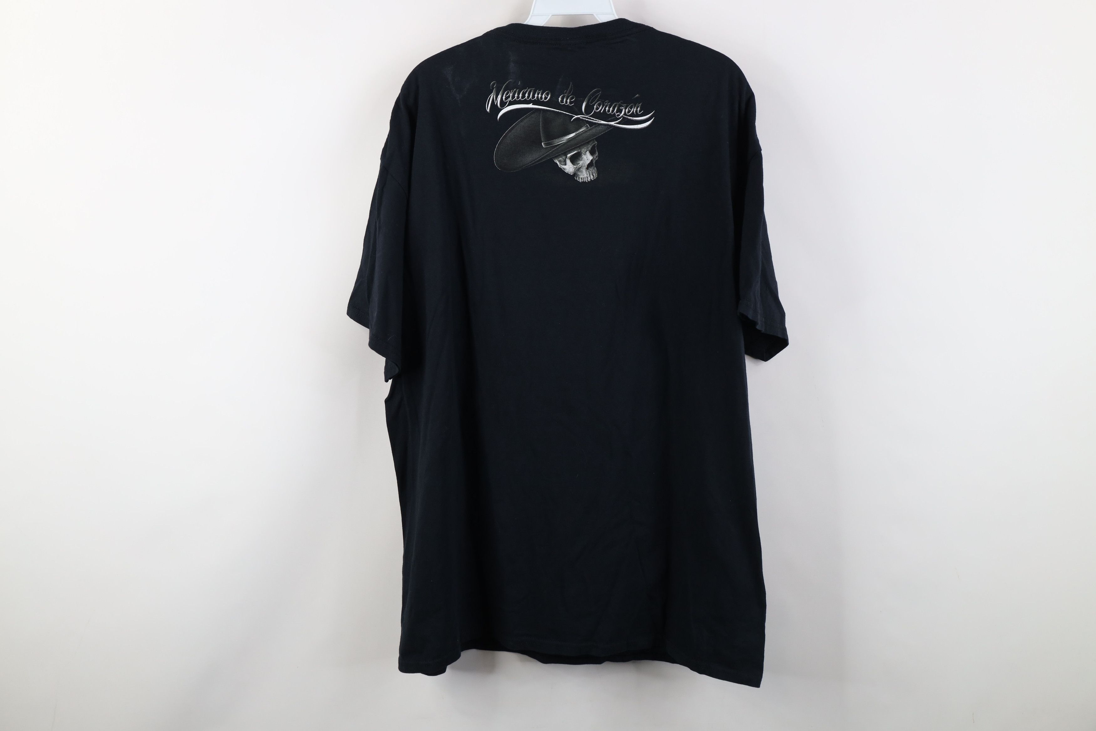 Vintage Vintage Y2K Streetwear Skeleton Cowboy Mexicano T-Shirt Size US L / EU 52-54 / 3 - 14 Thumbnail