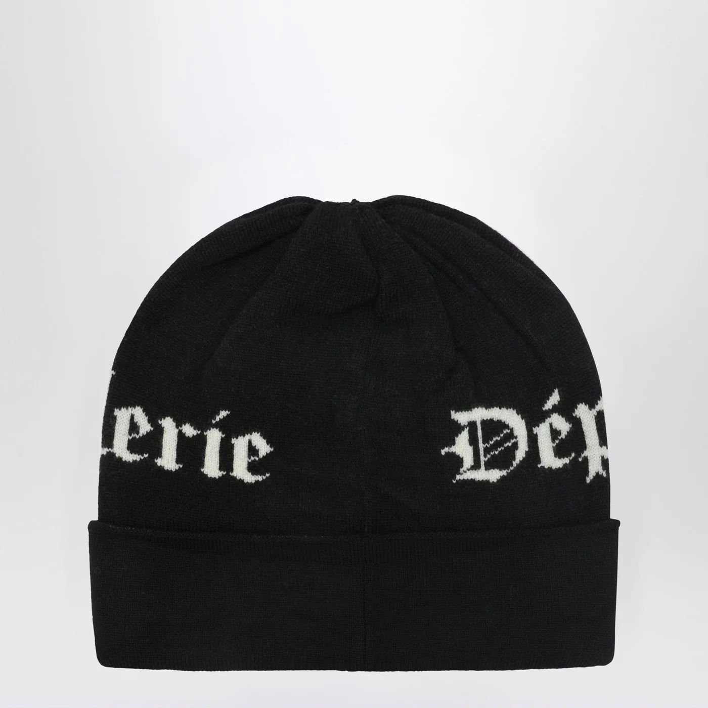 Gallery Dept. o1d2blof0426 Size: OS / Wool Logo Beanie / Hat in Black Size ONE SIZE - 1 Thumbnail