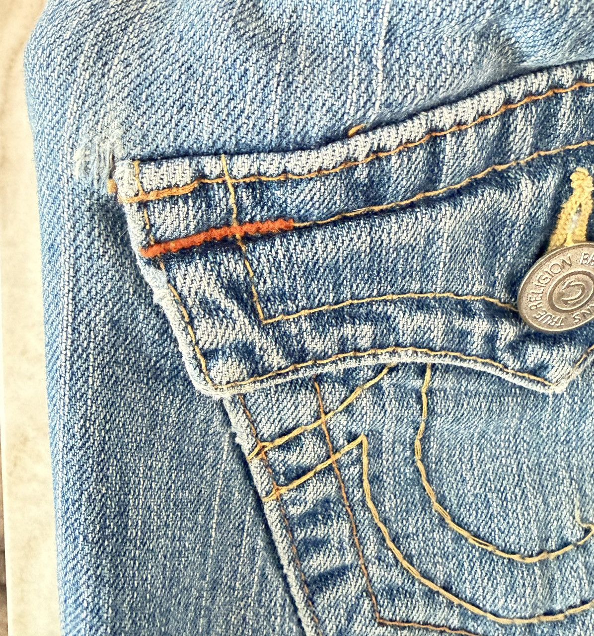 True Religion True Religion Billy ultra low rise jeans Size 26" / US 2 / IT 38 - 4 Thumbnail