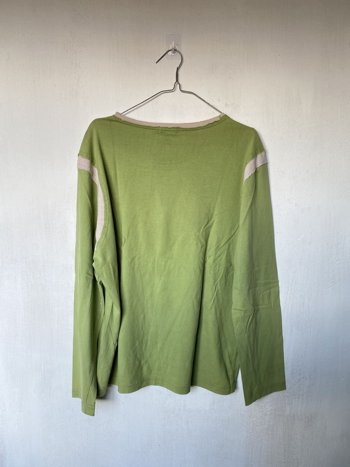 If Six Was Nine × Japanese Brand × Le Grande Bleu (L.G.B.) Edwin Distressed Poem Longsleeve Size US M / EU 48-50 / 2 - 4 Thumbnail