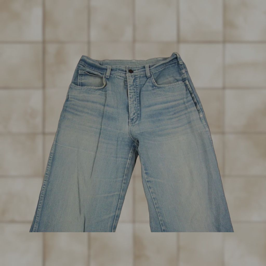Denime VINTAGE Remington Jeans Mens 32 x 28 Denim Bootcut 80s 90s Zip Blue Regular Mens Size US 32 / EU 48 - 1 Thumbnail