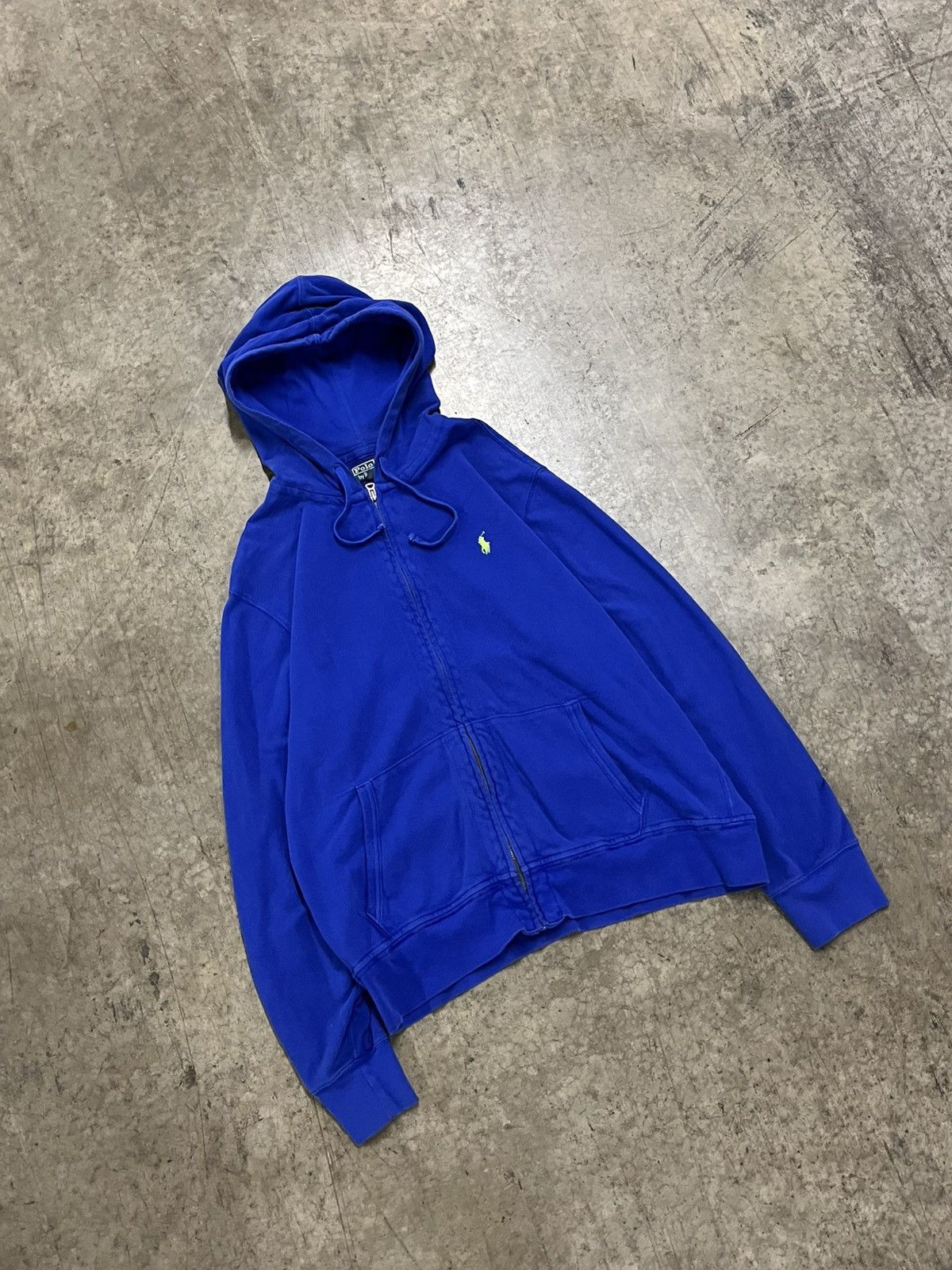 Polo Ralph Lauren × Vintage Polo Ralph Lauren vintage zip up hoodie streetwear preppy Size US XL / EU 56 / 4 - 2 Thumbnail