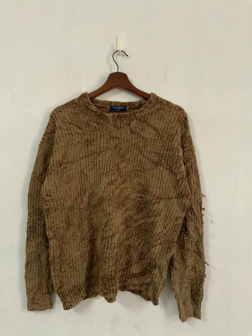 Japanese Brand Back Number Handknit Knitwear Size US M / EU 48-50 / 2 - 1 Thumbnail