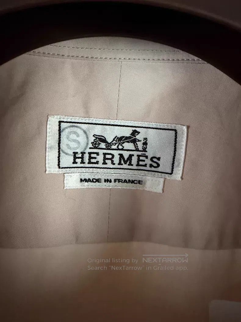 Hermes Hermes size 40 Men's exclusive shirt for spring and summer Size US XXS / EU 40 - 4 Thumbnail
