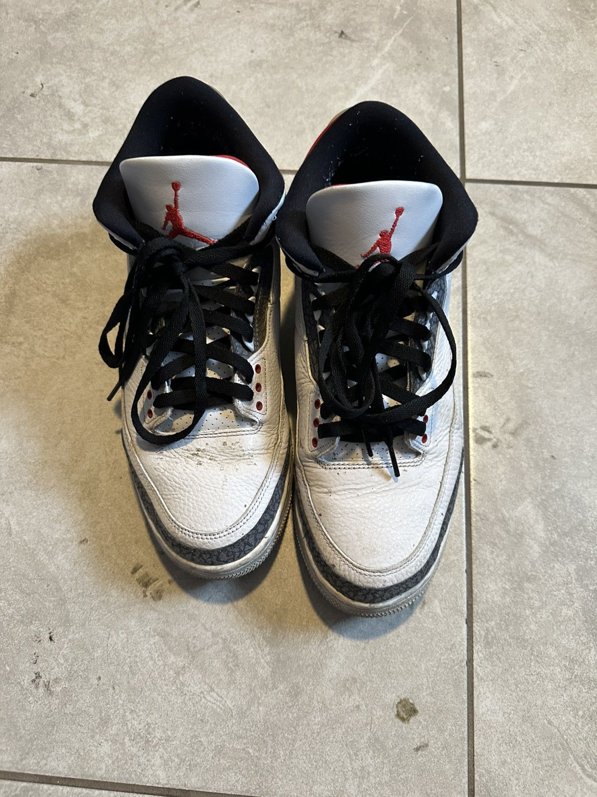 Nike jordan 3 denim Size US 11.5 / EU 44-45 - 4 Thumbnail
