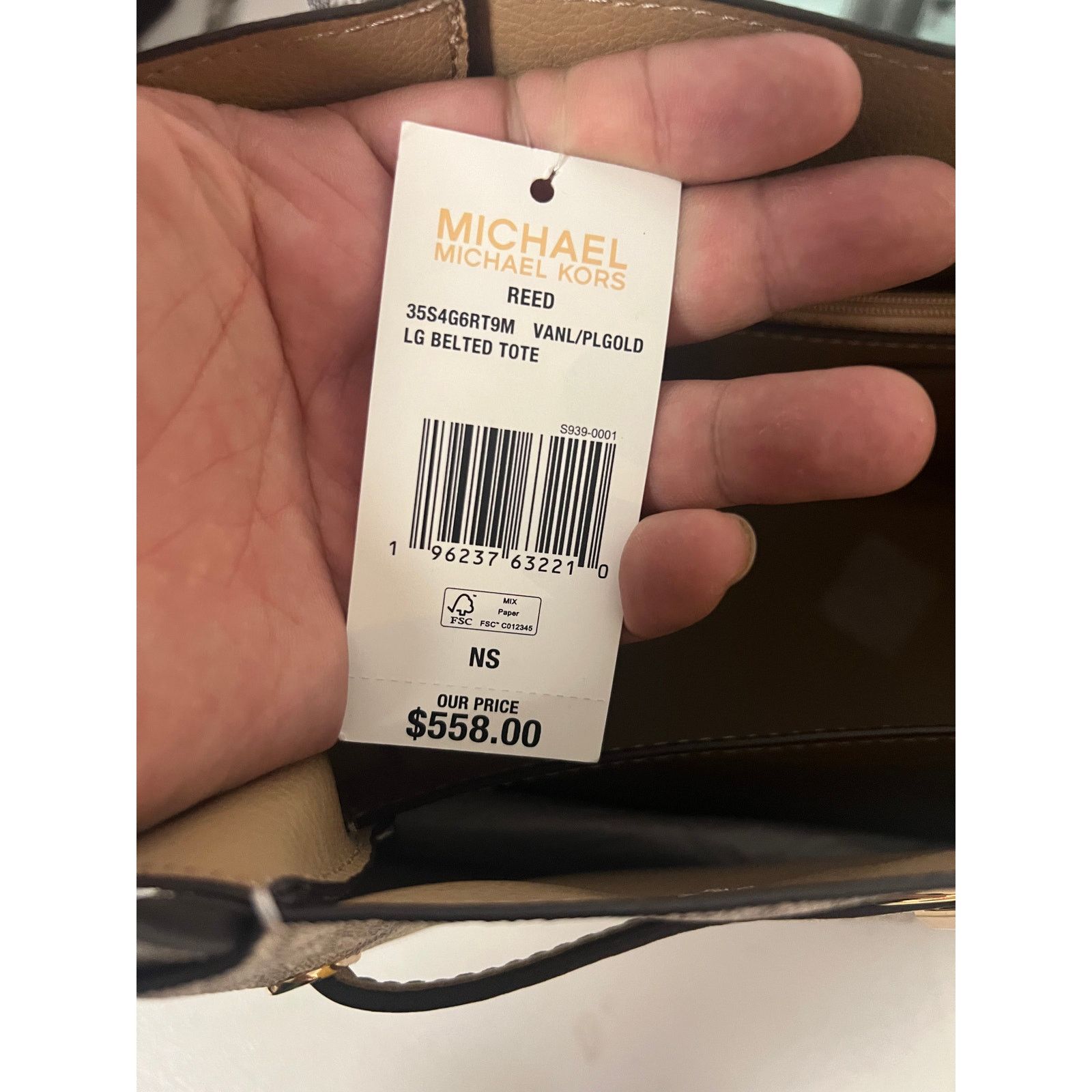 Michael Kors Michael Kors 35S4G6RT9M Sheila Large Tote Bag Size ONE SIZE - 9 Thumbnail