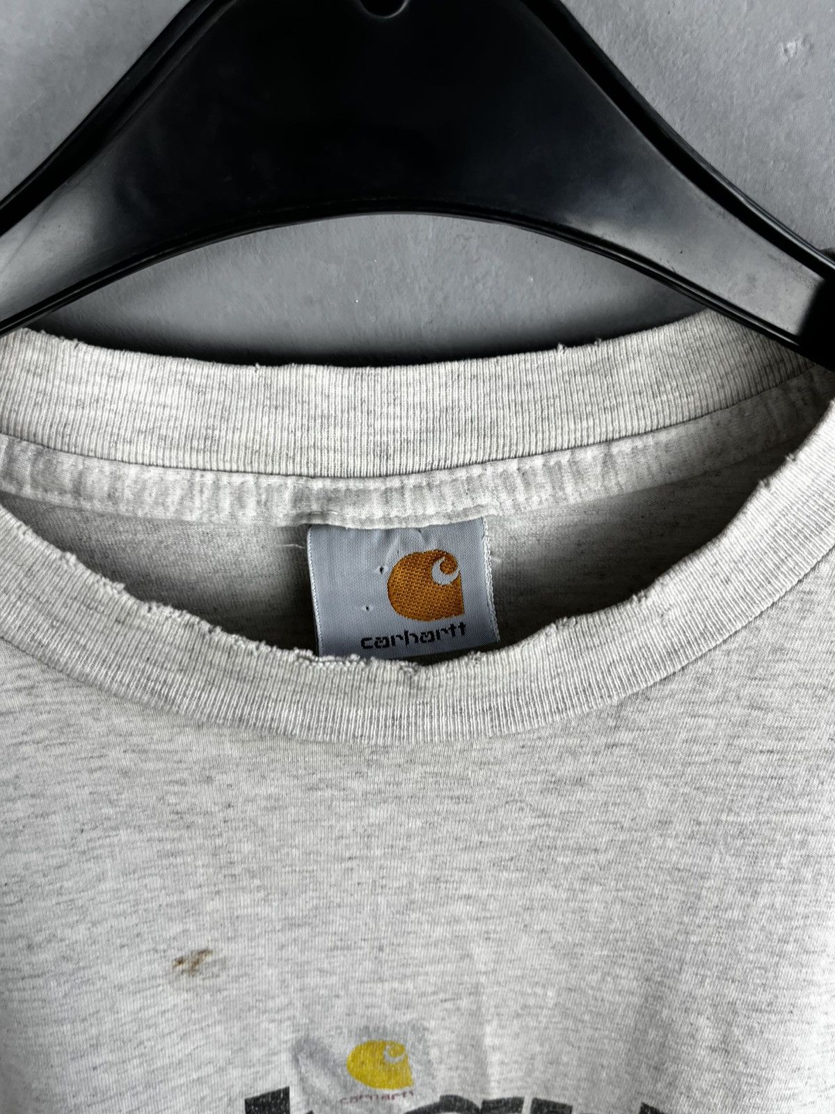 Carhartt Carhartt worker distressed t shirt vintage 90s Size US XL / EU 56 / 4 - 2 Thumbnail