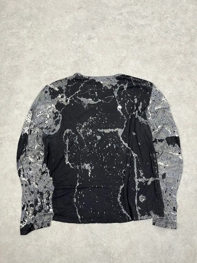 Just Cavalli 2000s Cavalli Bacteria Black Longsleeves Size US M / EU 48-50 / 2 - 7 Thumbnail