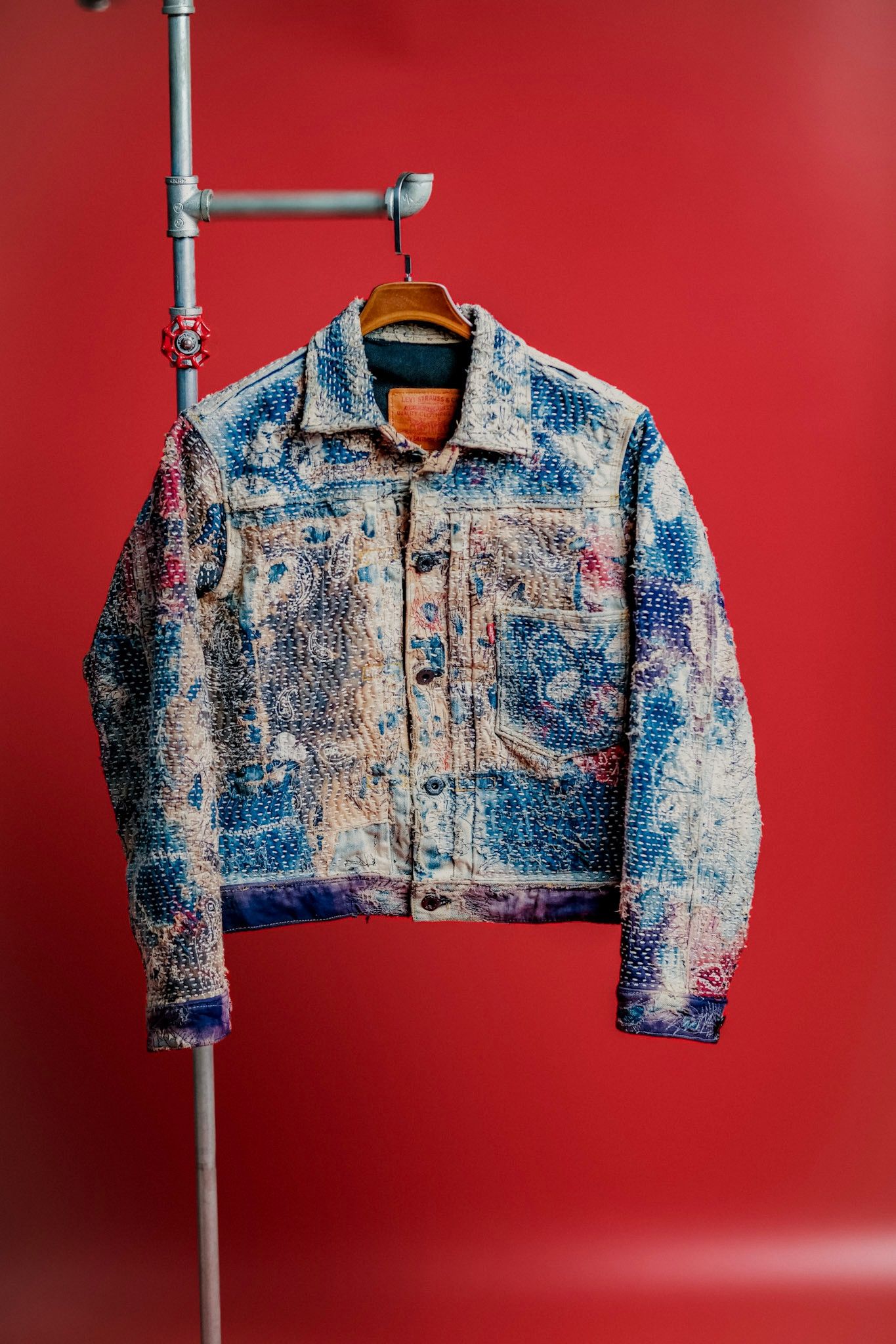 Other Levis Vintage X Boro Sashiko Rugged Co Limited Edition Size US S / EU 44-46 / 1 - 1 Thumbnail