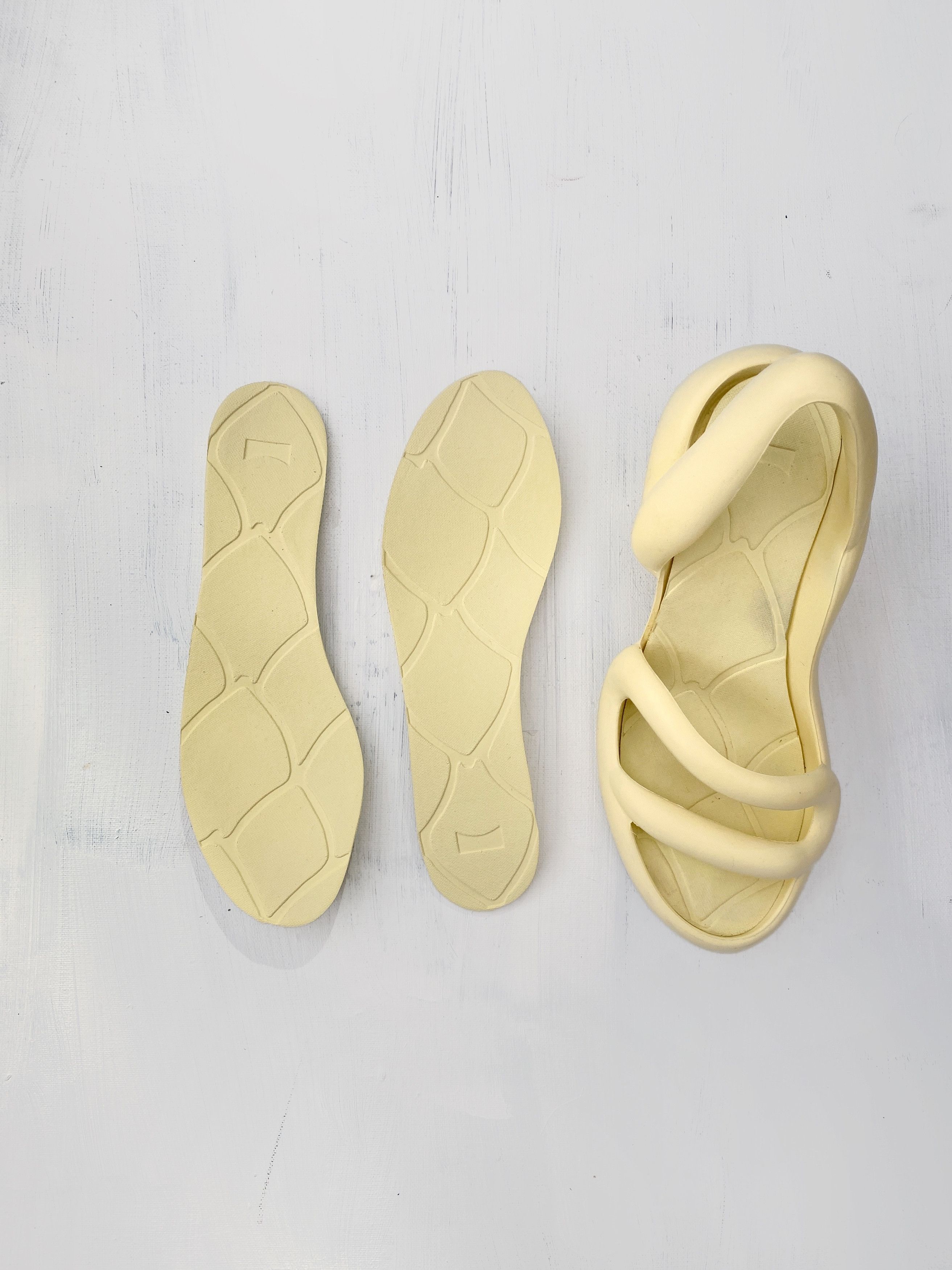 Camper Camper Kobarah sandals in butter yellow Size US 8 / IT 38 - 7 Thumbnail