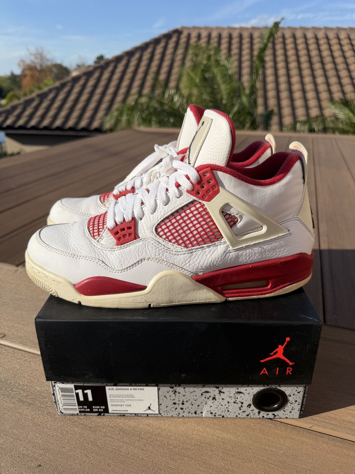 Jordan Brand Air Jordan 4 Retro Alternate 89 Size US 11 / EU 44 - 1 Thumbnail