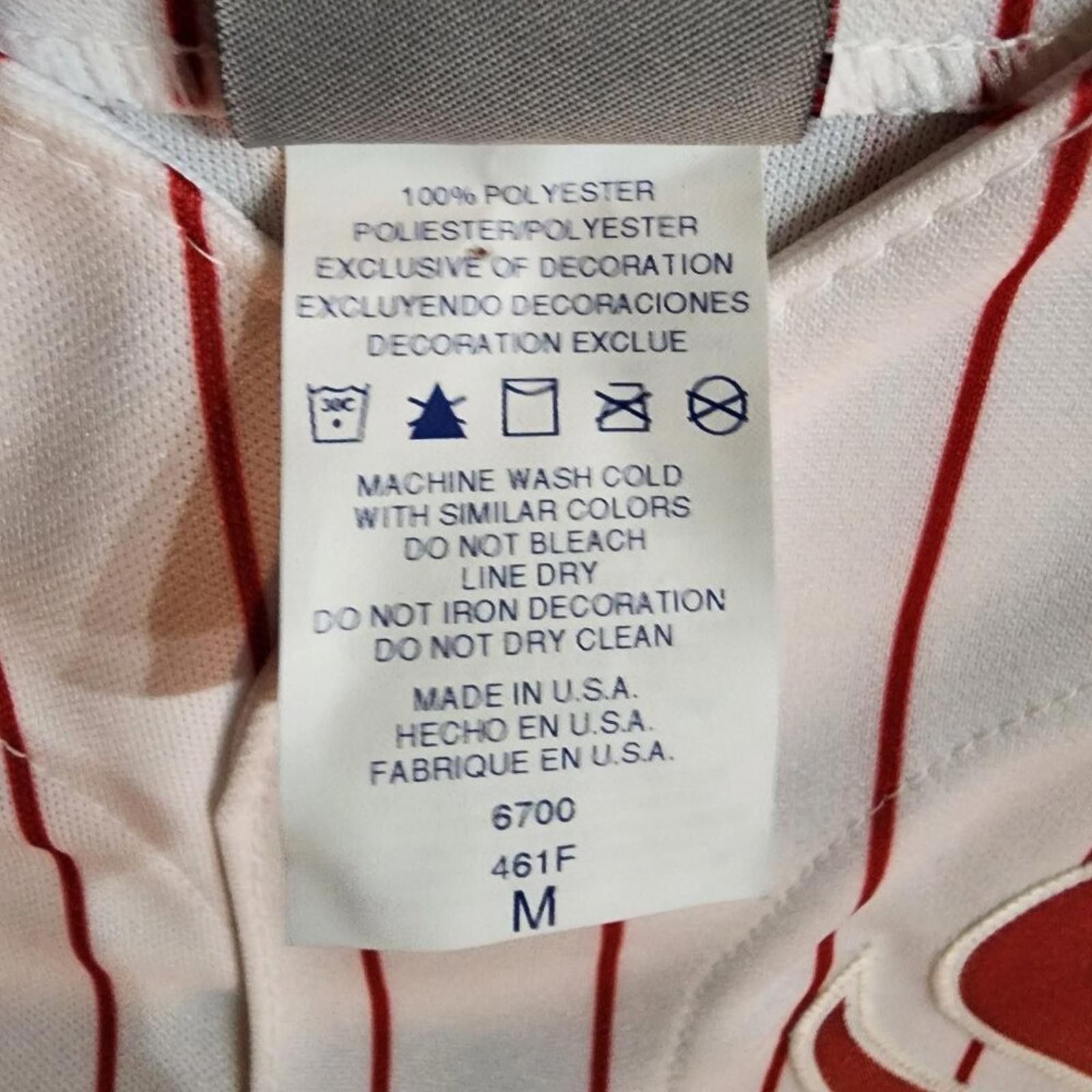Majestic Vintage Red Sox white jersey No name or number ajestic Sz M Size US M / EU 48-50 / 2 - 6 Thumbnail