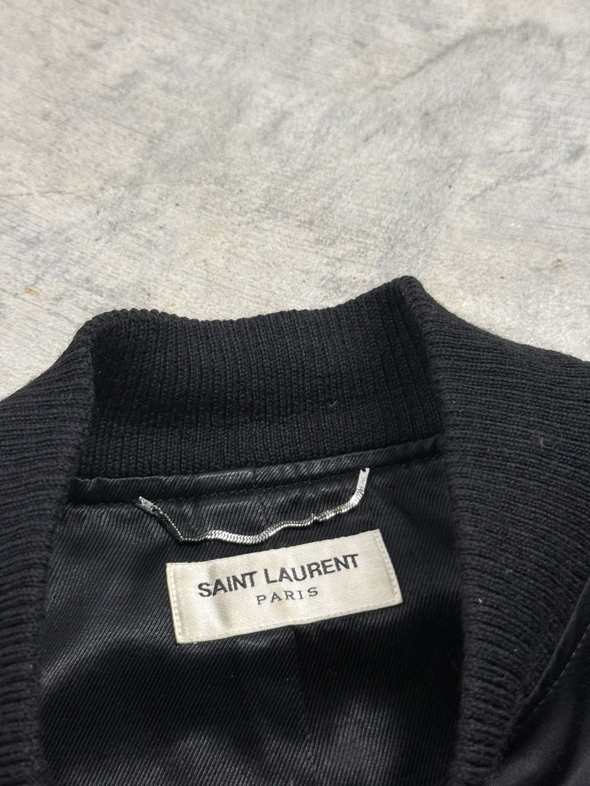 Saint Laurent Paris Saint Laurent Galaxy Logo Teddy Jacket Size US L / EU 52-54 / 3 - 6 Thumbnail
