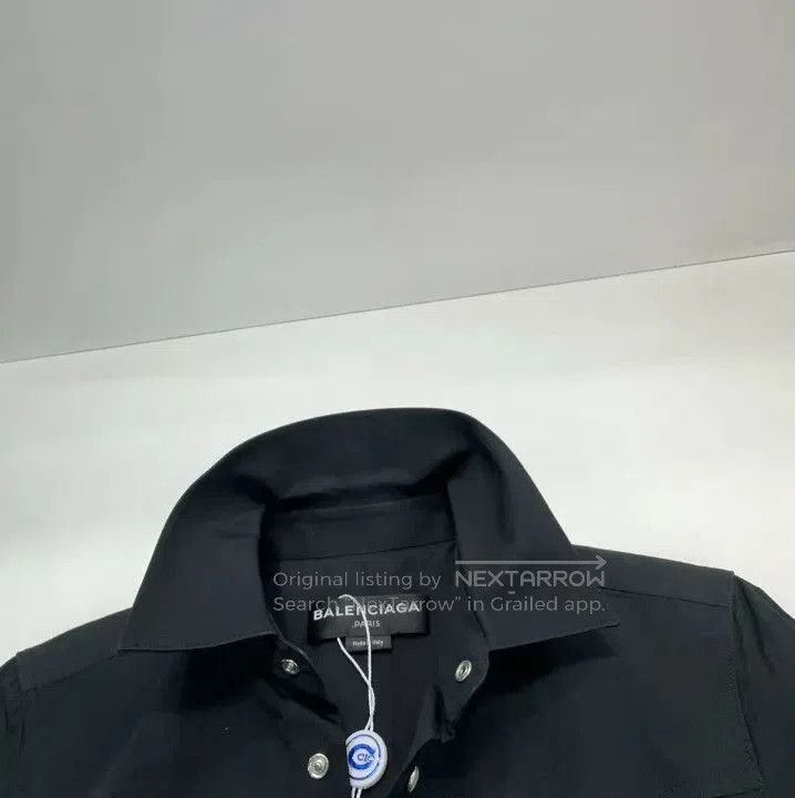 Balenciaga Balenciaga Classic Short Sleeve Shirt in Black. Size US S / EU 44-46 / 1 - 4 Thumbnail