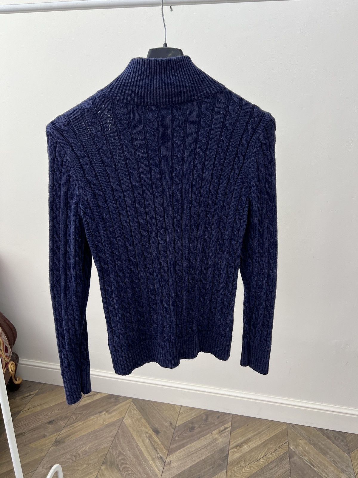 Ralph Lauren Vintage Ralph Lauren Active Women's Zip Sweater Cable Knit Size S / US 4 / IT 40 - 7 Thumbnail