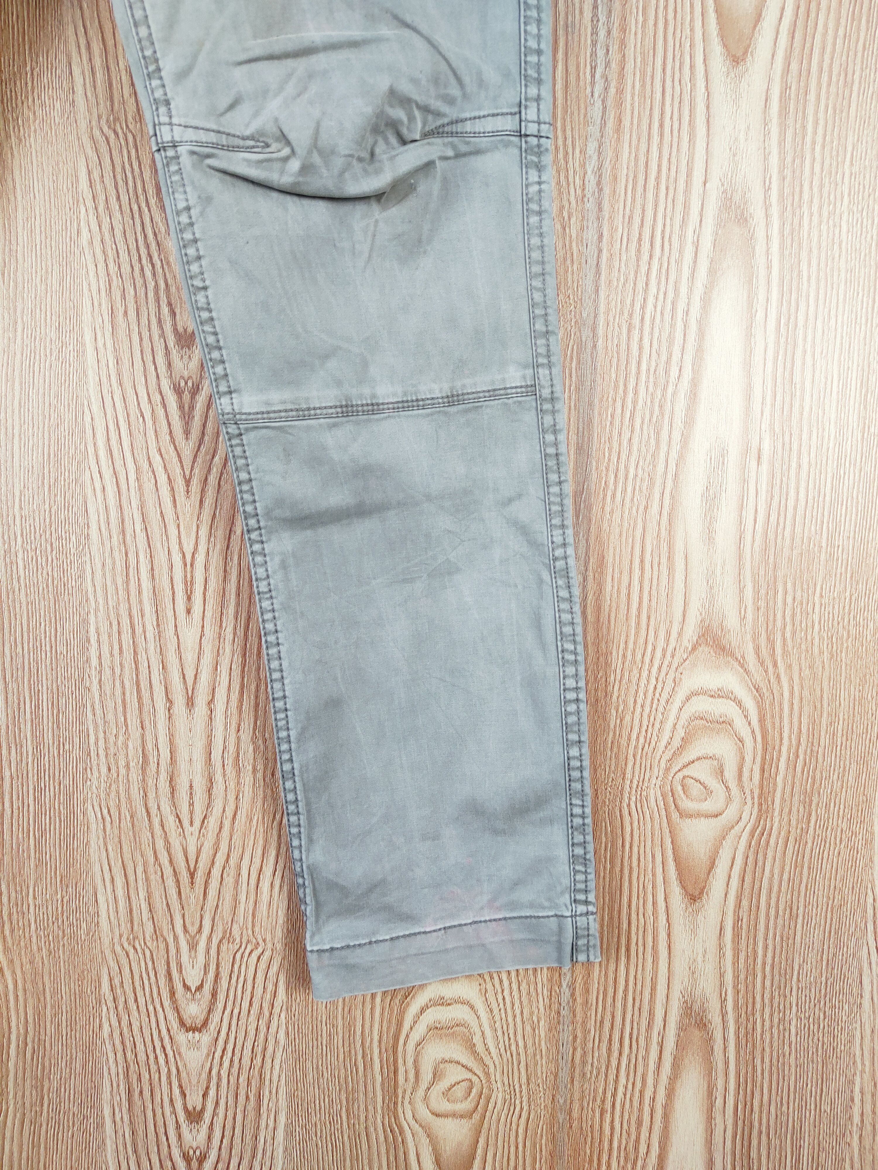 Japanese Brand I'z Frontier Gray Multipocket Tactical Cargo Pants #W859 Size US 30 / EU 46 - 7 Thumbnail