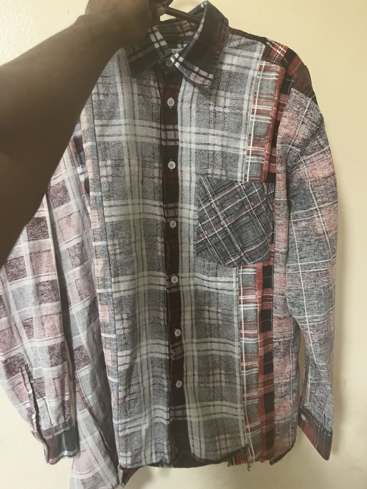 Needles FLANNEL 7 CUTS SHIRT - INSIDE-OUT