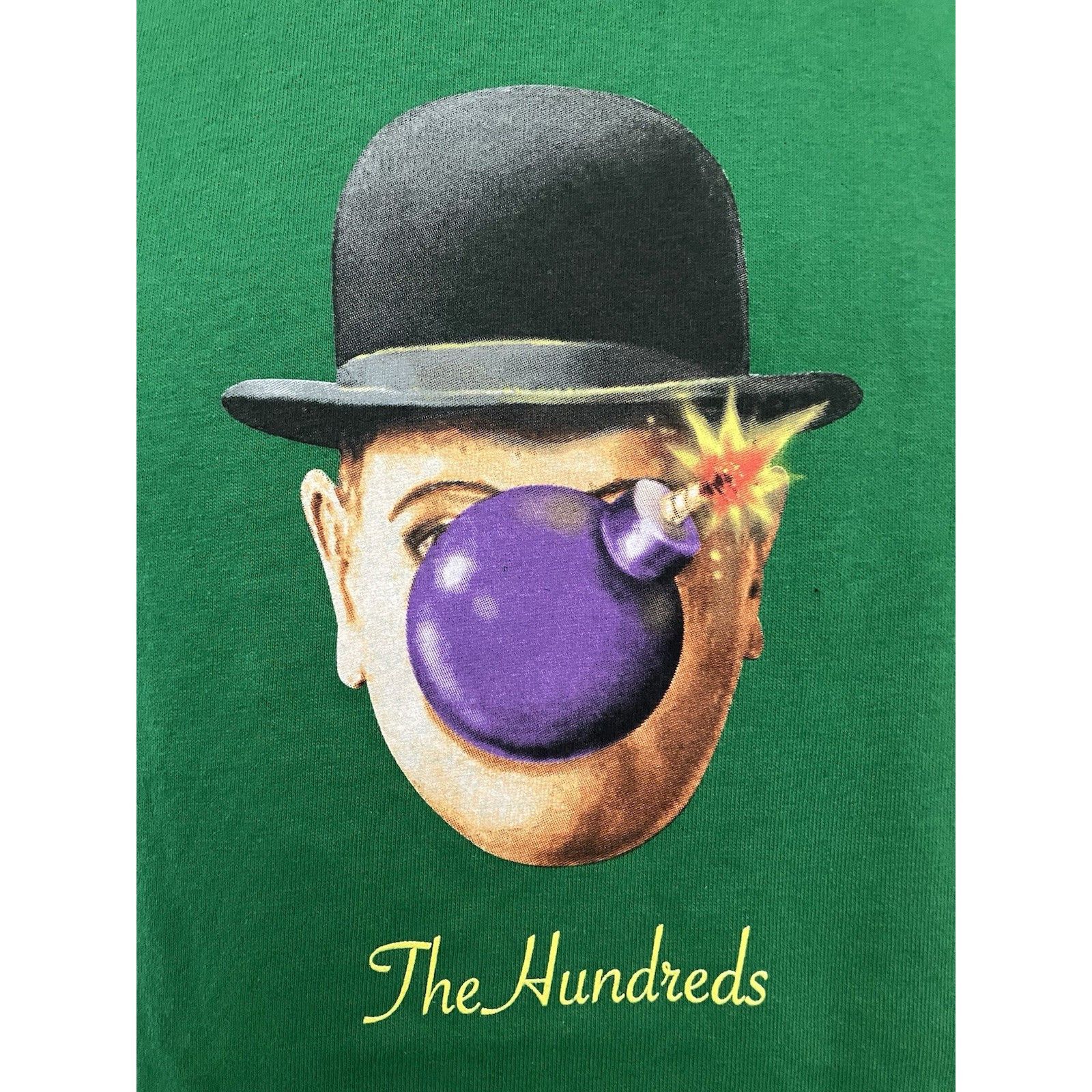 The Hundreds The Hundreds Bomb Distinguished Bowler Hat Man Graphic Tee S Size US S / EU 44-46 / 1 - 2 Thumbnail